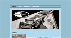 Desktop Screenshot of guitarservice.de