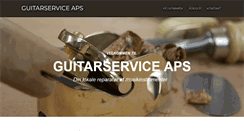 Desktop Screenshot of guitarservice.dk